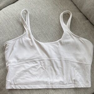 Aritzia Butter White Tank Top